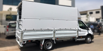 Brandalı Kapalı Kasa - Hermas Römork